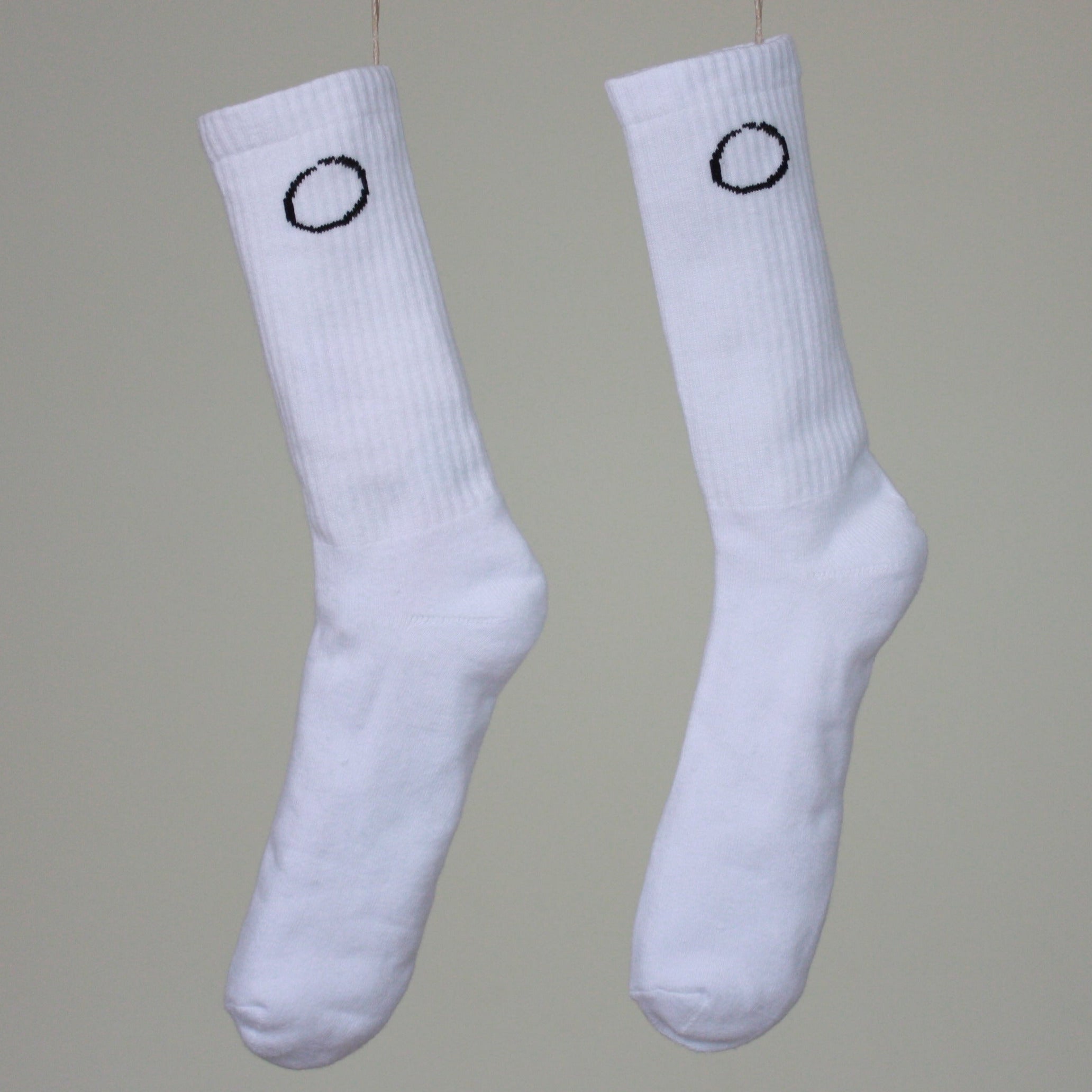Komfort Socken Weiß